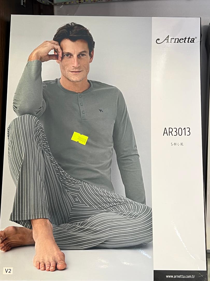 Pyjama homme manches longues — Arnetta